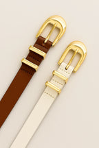 Cinto Deluxe Fivela Dourada