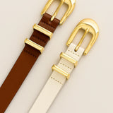 Cinto Deluxe Fivela Dourada