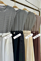 Vestido Listrado Marina