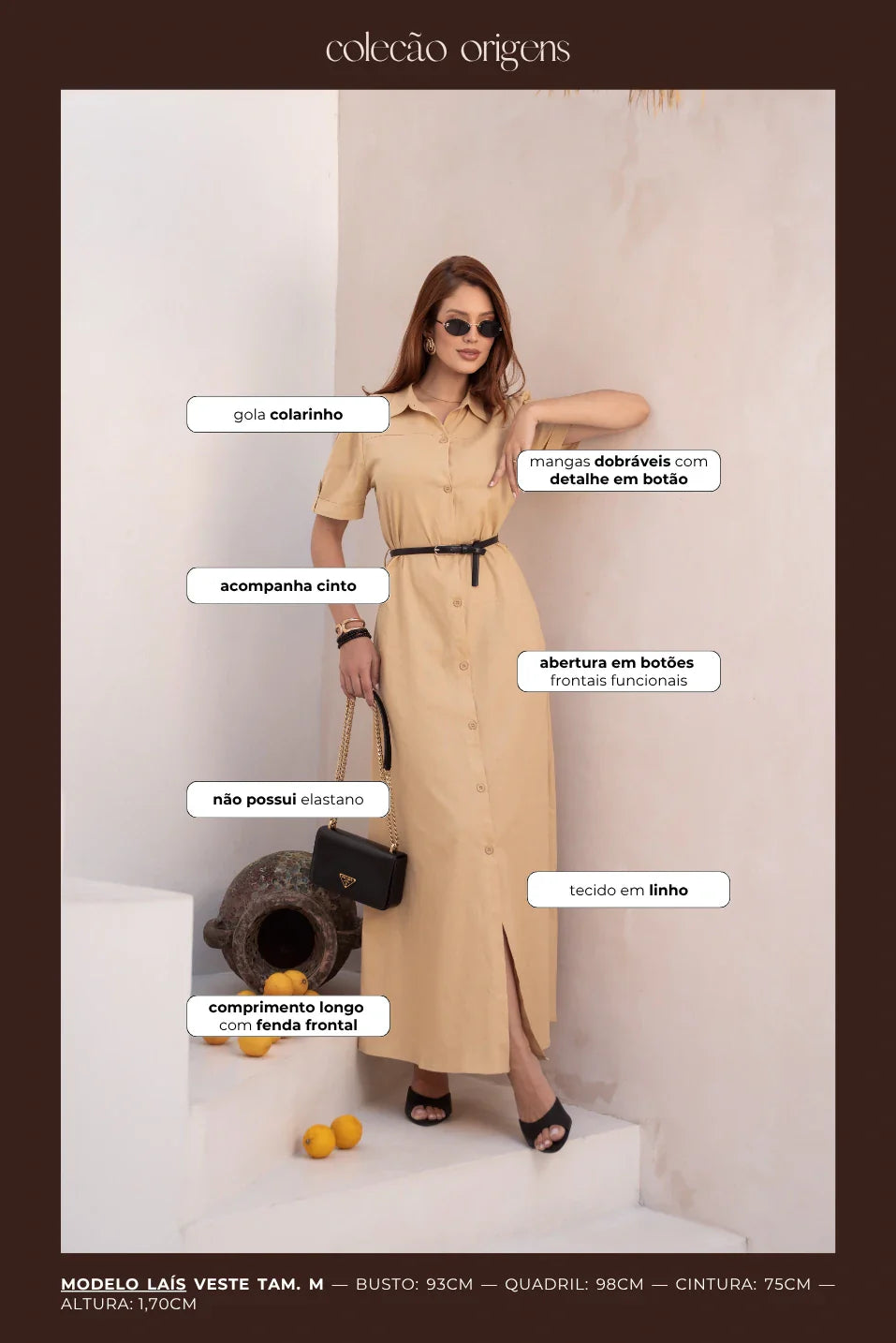 Vestido Chemise Kesia