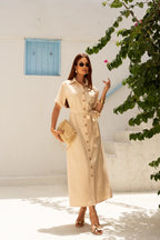 Vestido Botões Jasmim