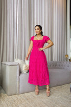 Vestido Renda Tulipa