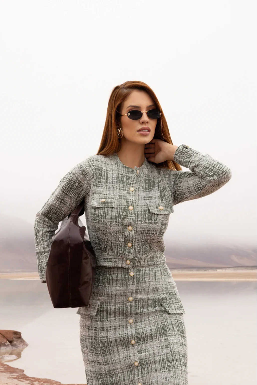 Conjunto Tweed Oasis