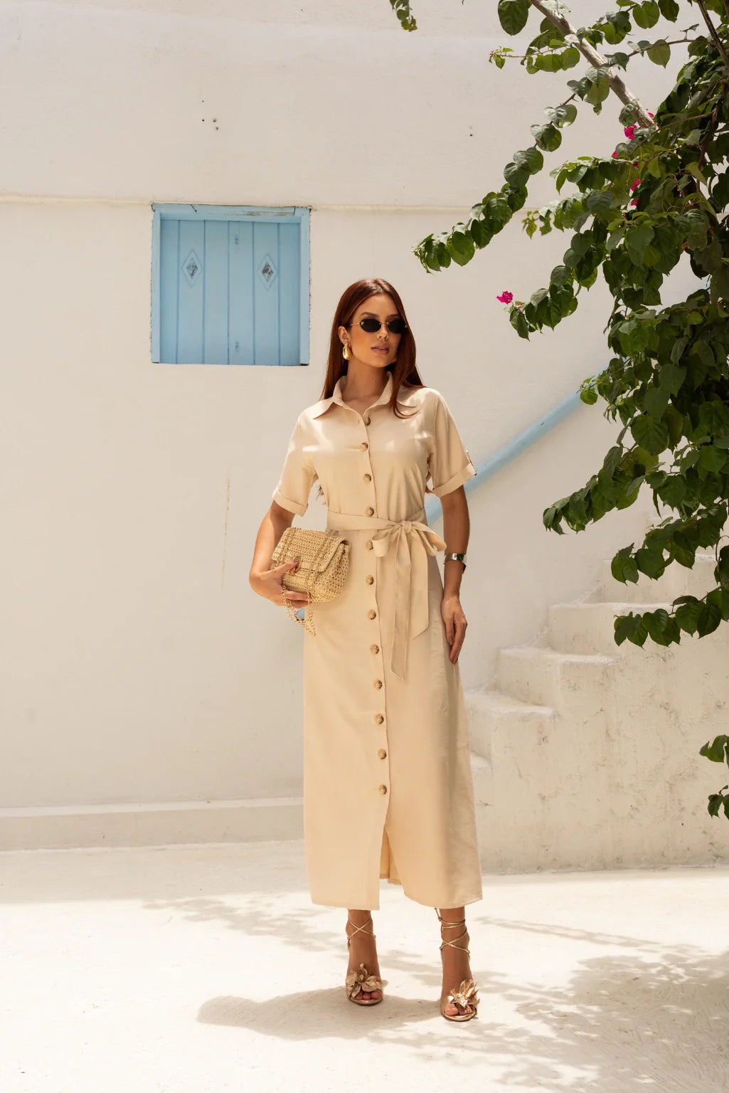 Vestido Botões Jasmim