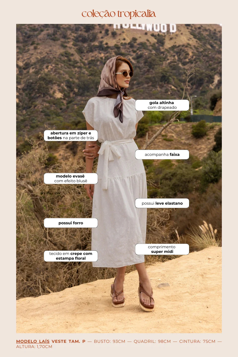 Vestido Midi Hollywood