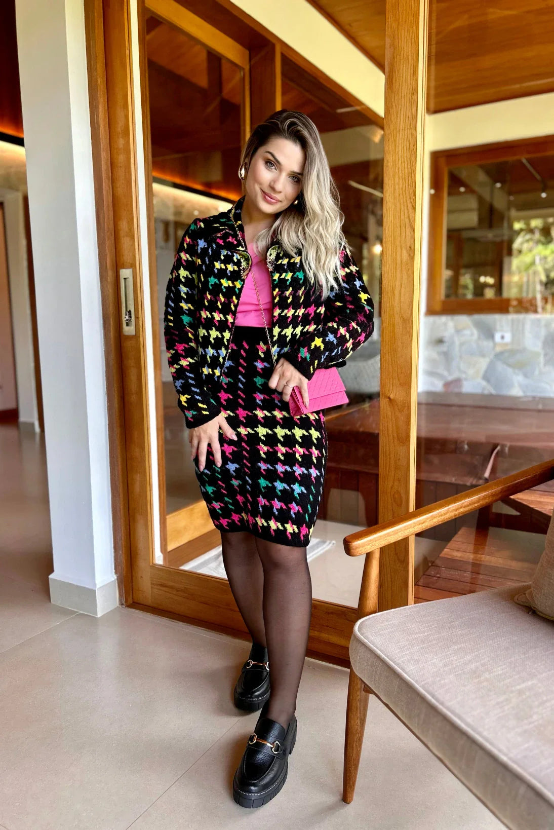 Conjunto Tweed Barbie