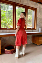 Vestido Veludo Marina