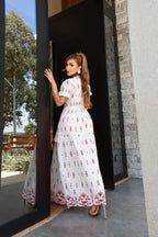 Vestido Longo Celeste