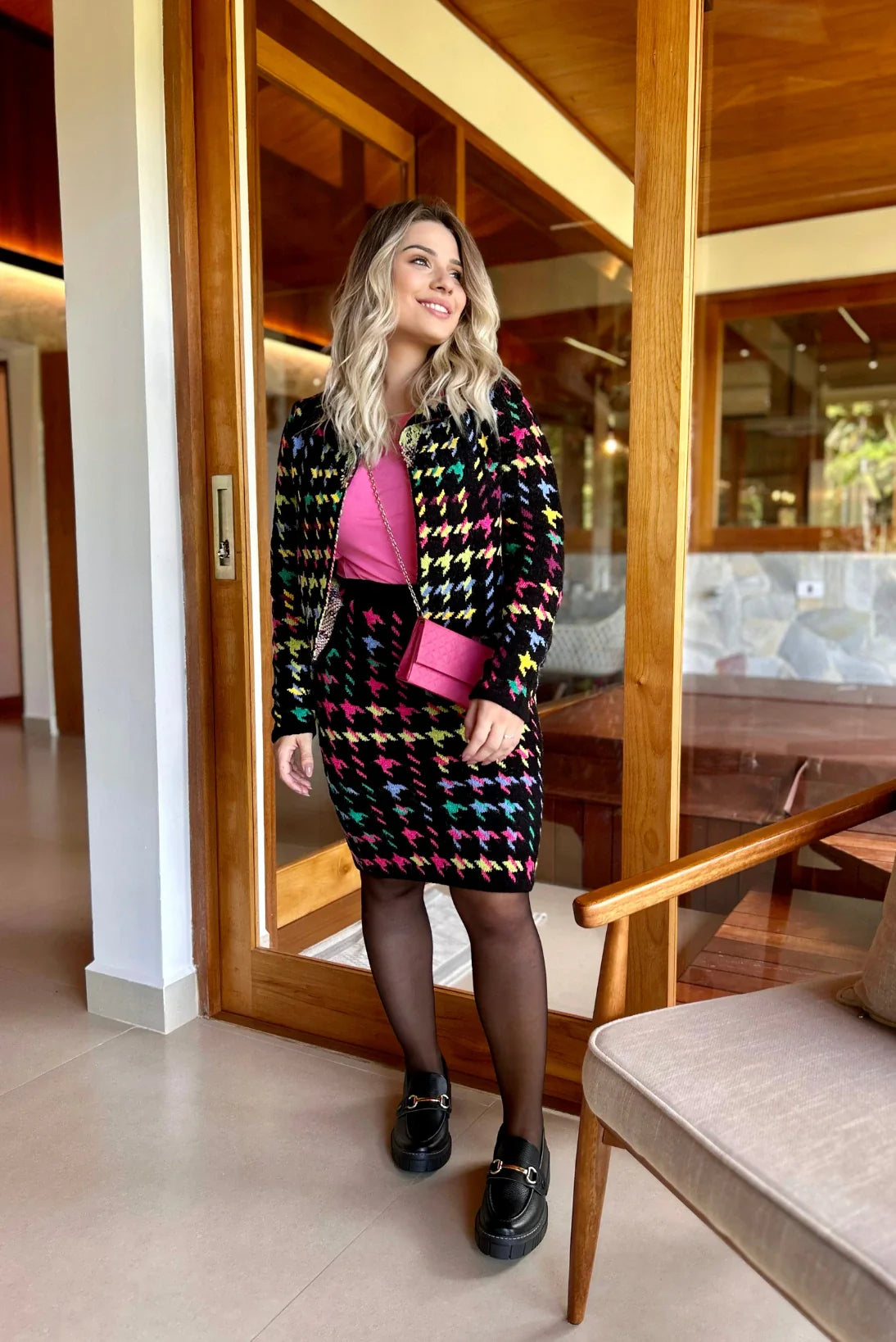 Conjunto Tweed Barbie