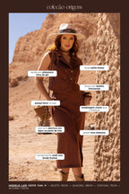 Conjunto Risca de Giz Marrom