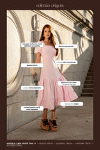 Vestido Babados Gabi