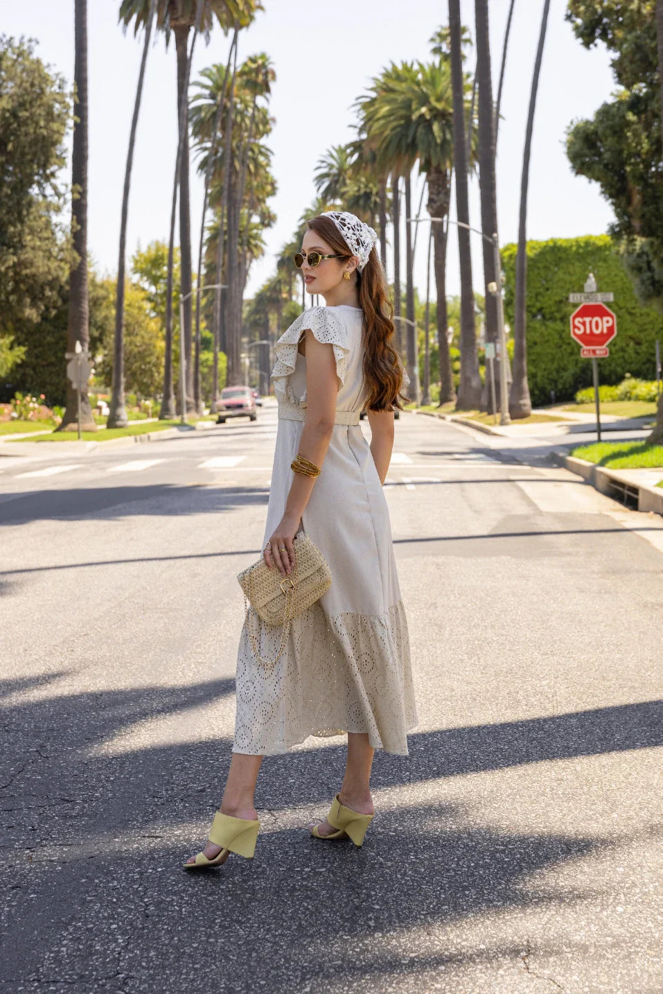 Vestido Midi Los Angeles