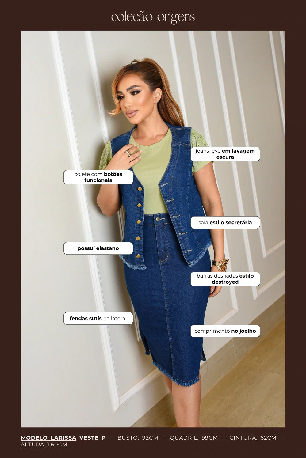 Conjunto Jeans Barbara