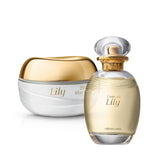Conjunto L'eau de Lily o Boticário Feminino - Desodorante Colônia 75ml + Creme Acetinado Corporal 250g