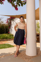 T-shirt Manga Bordada