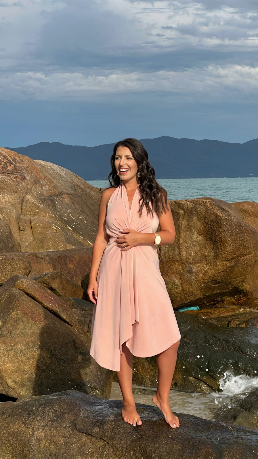 Conjunto Saída Eliora curta pérola