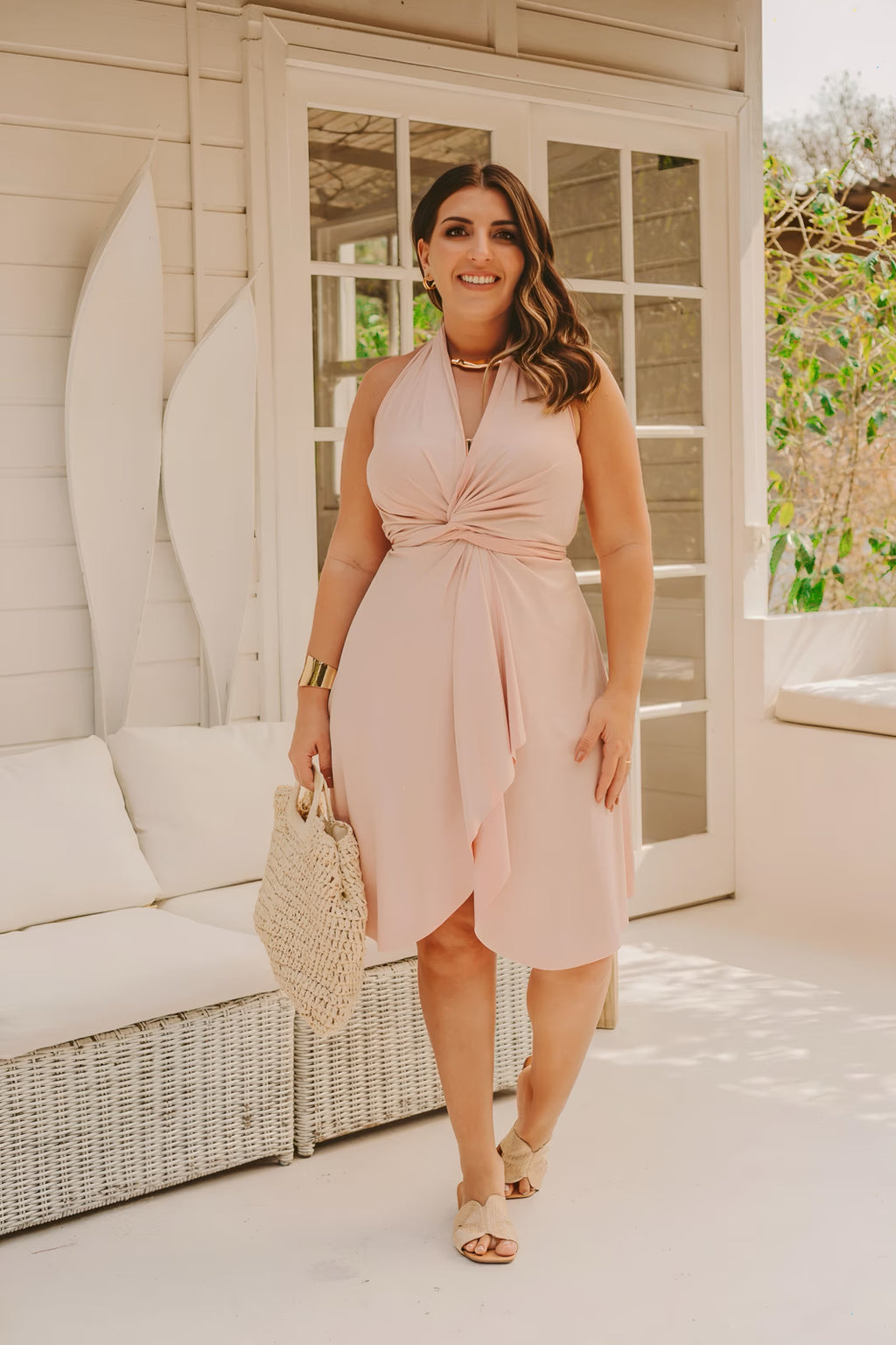 Conjunto Saída Eliora curta pérola