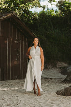 Conjunto Saída Eliora longa branca