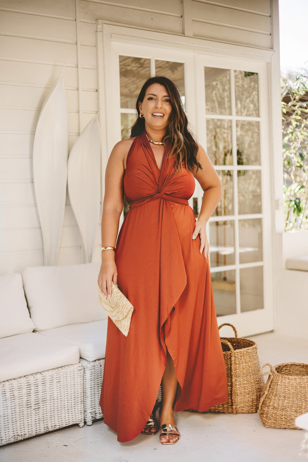 Conjunto Saída Eliora longa ferrugem